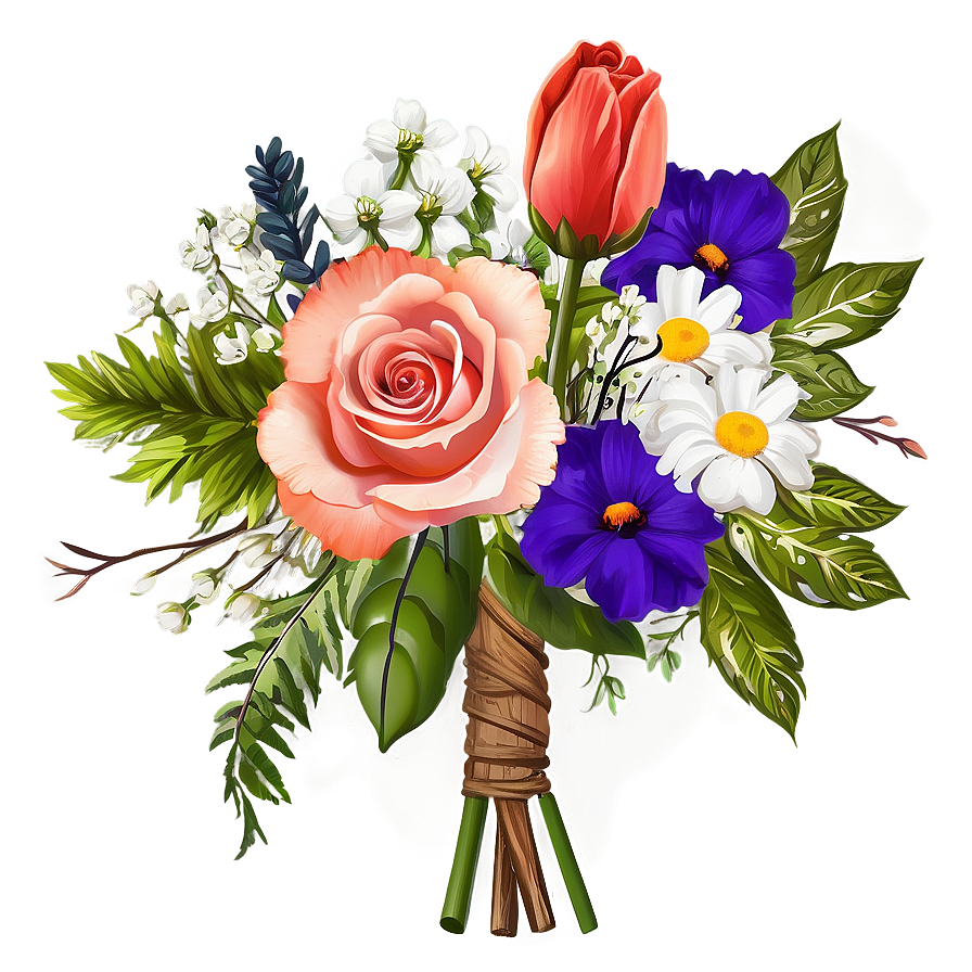 Rustic Bouquet Png 86