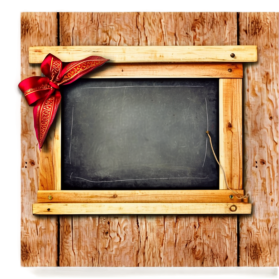 Rustic Chalkboard Png Mgw