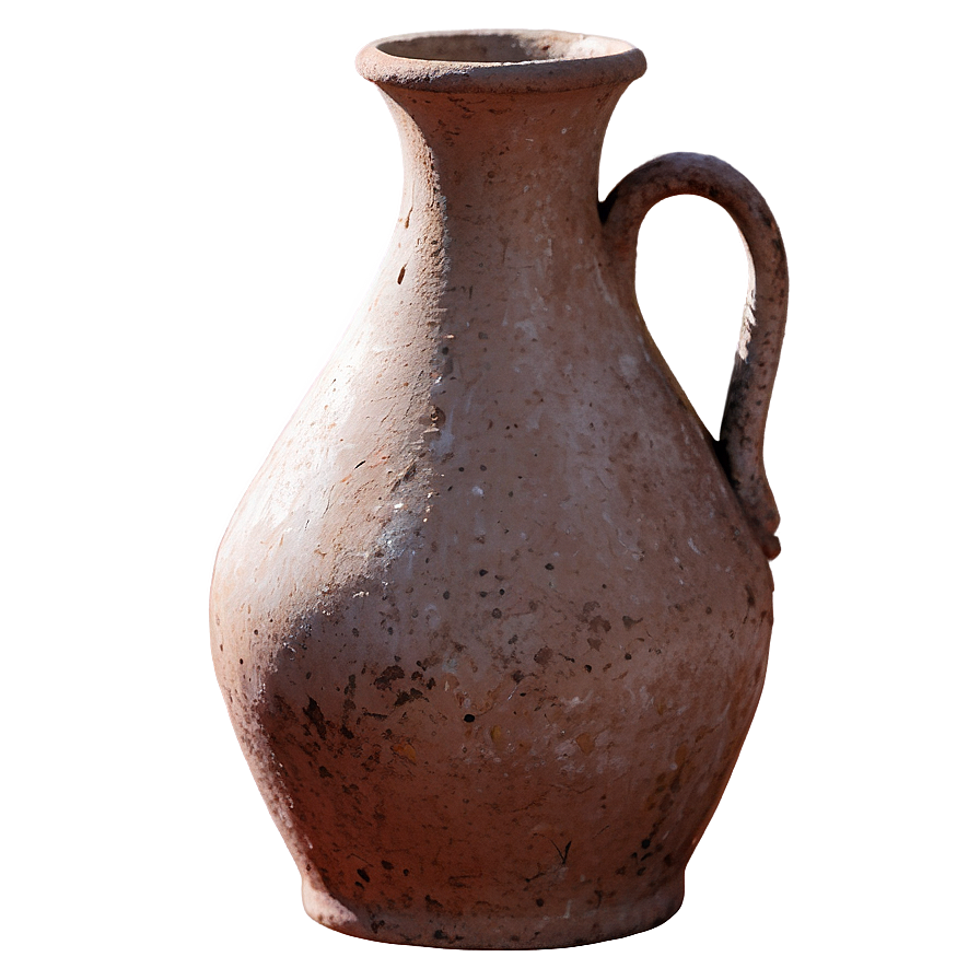 Rustic Clay Jug Png 24