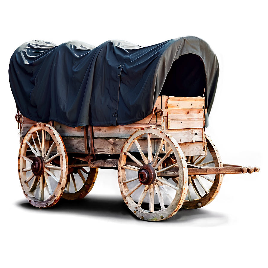 Rustic Covered Wagon Picture Png Kws10