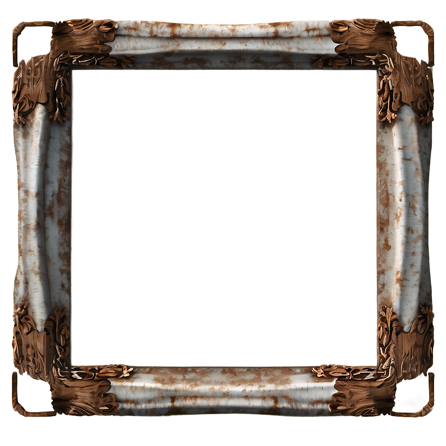 Rustic Decorative Frame Png Xkd92