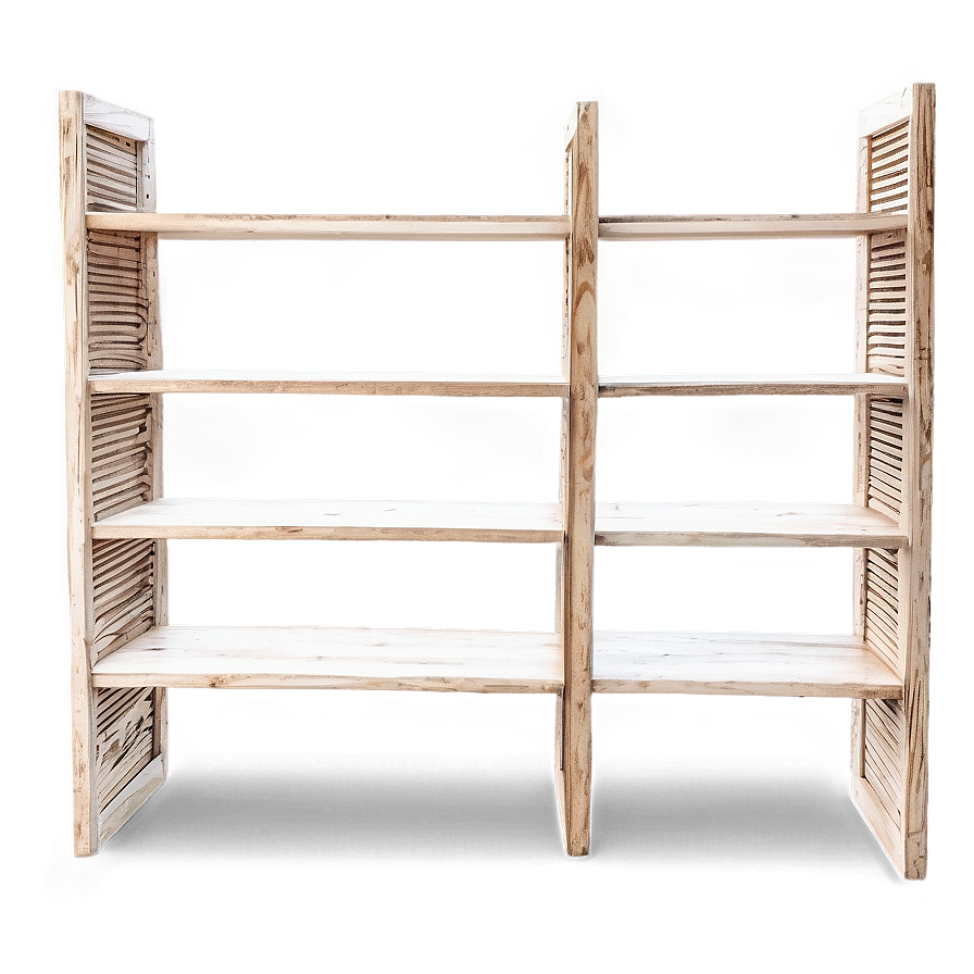 Rustic Empty Bookshelf Png 06272024