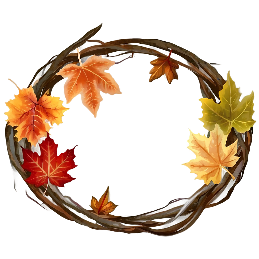 Rustic Fall Leaf Png 05252024