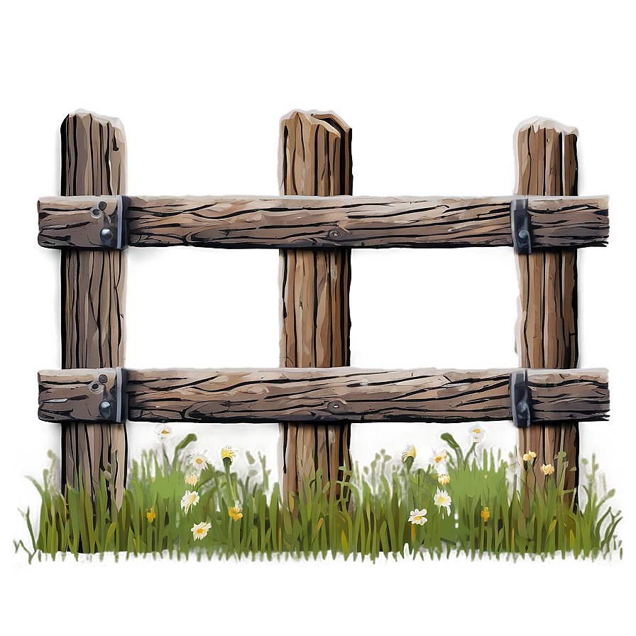 Rustic Farm Fence Png Rsu