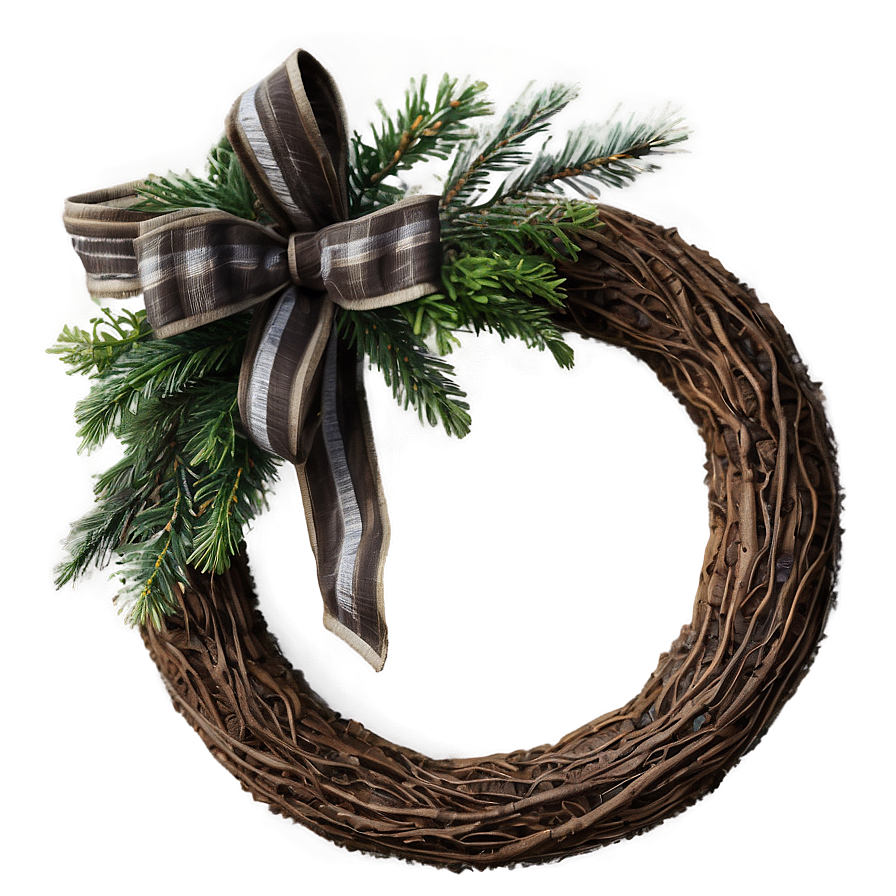 Rustic Farmhouse Wreath Png 61