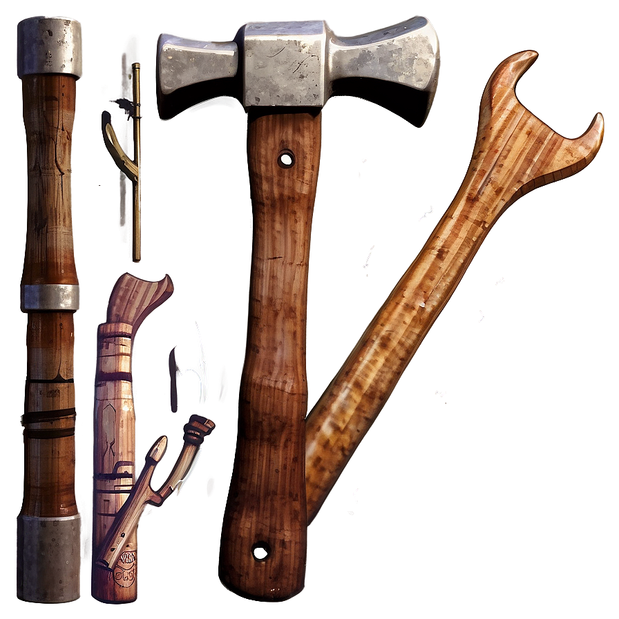 Rustic Hammer Png 60