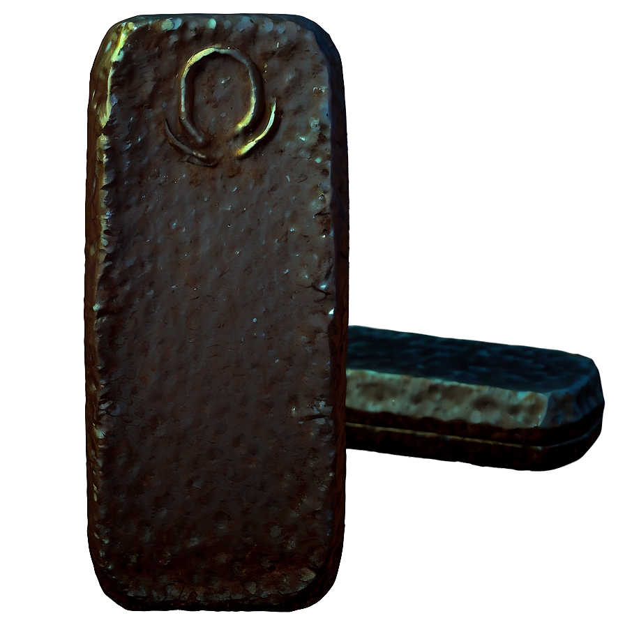 Rustic Iron Ingot Png 06272024