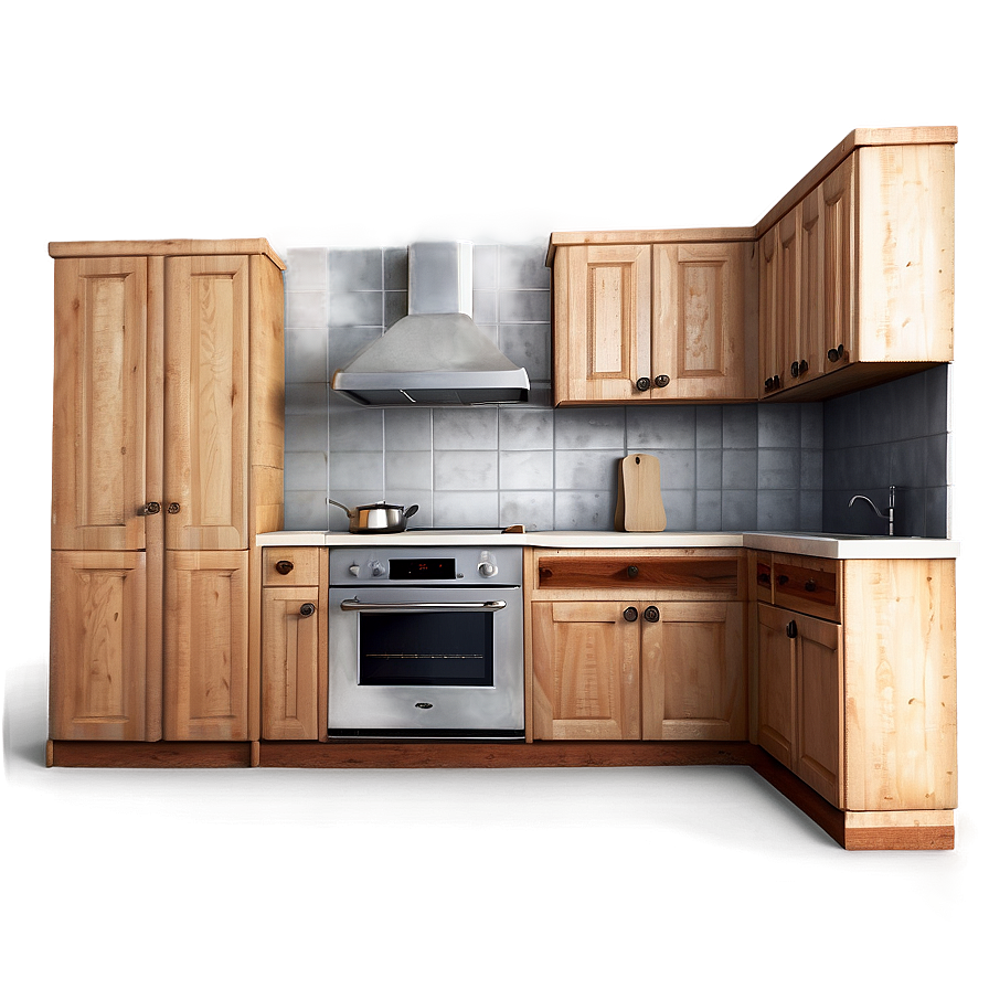 Rustic Kitchen Interior Png Vjd13