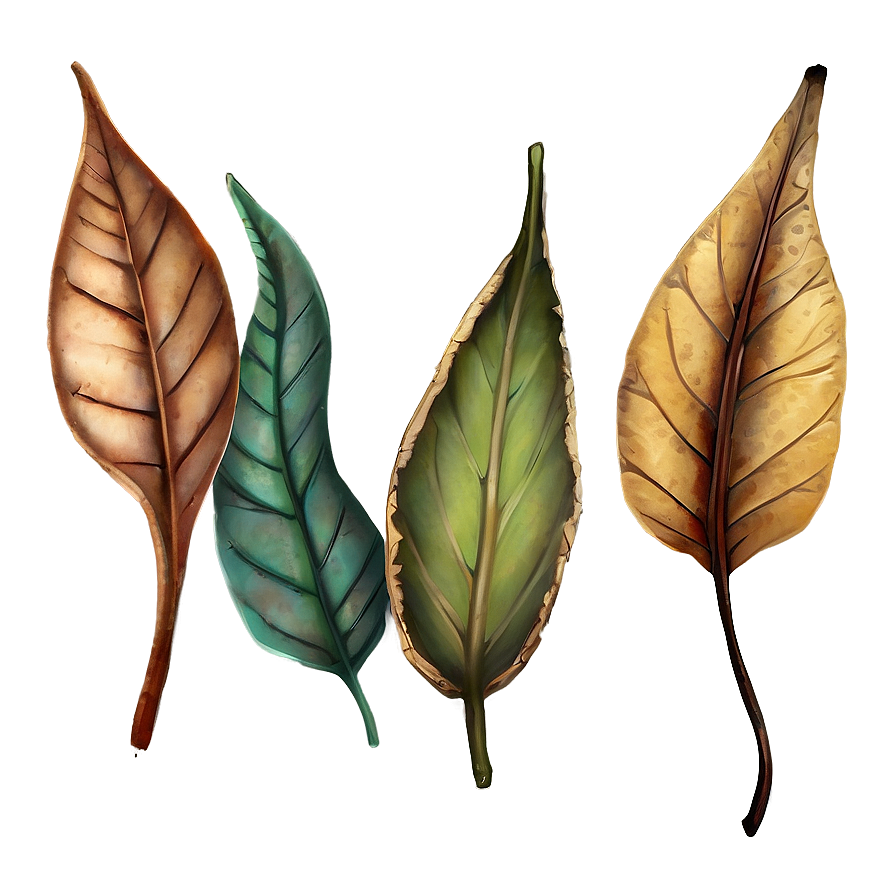 Rustic Leaves Png Tym