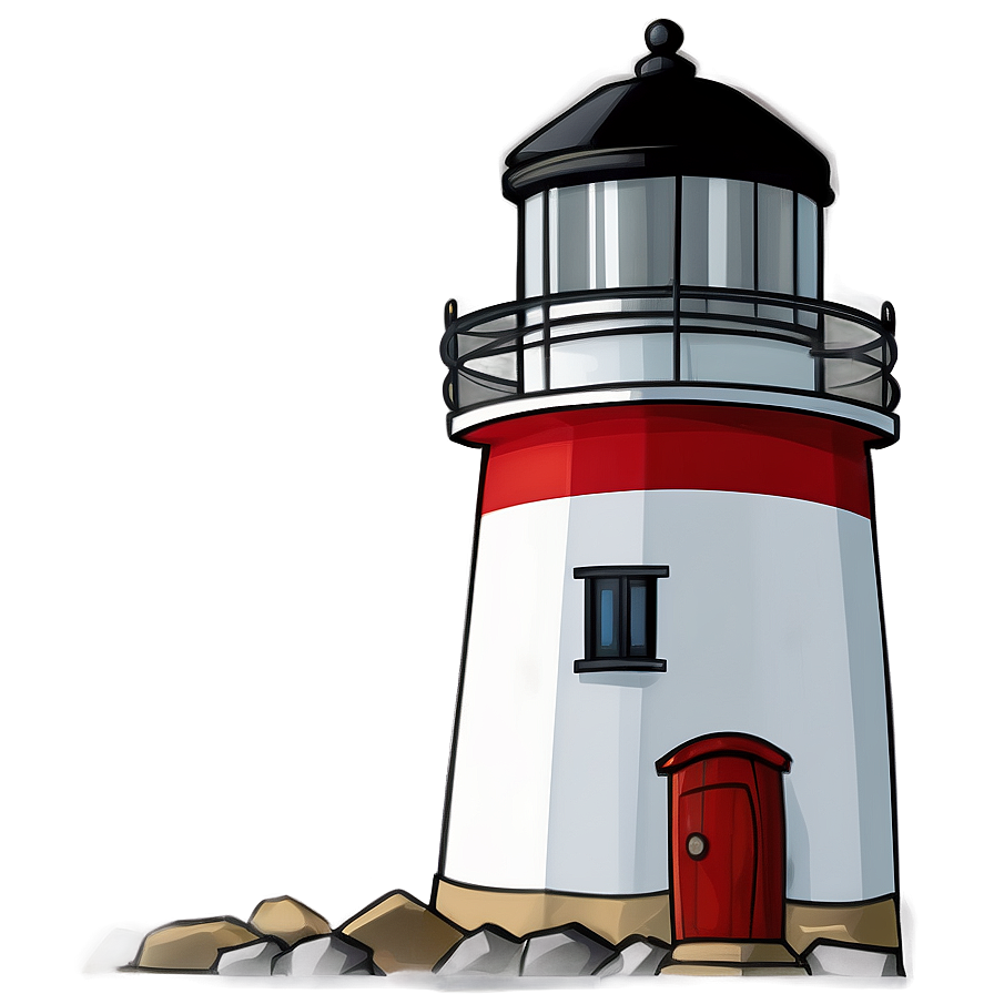 Rustic Lighthouse Drawing Png Cek