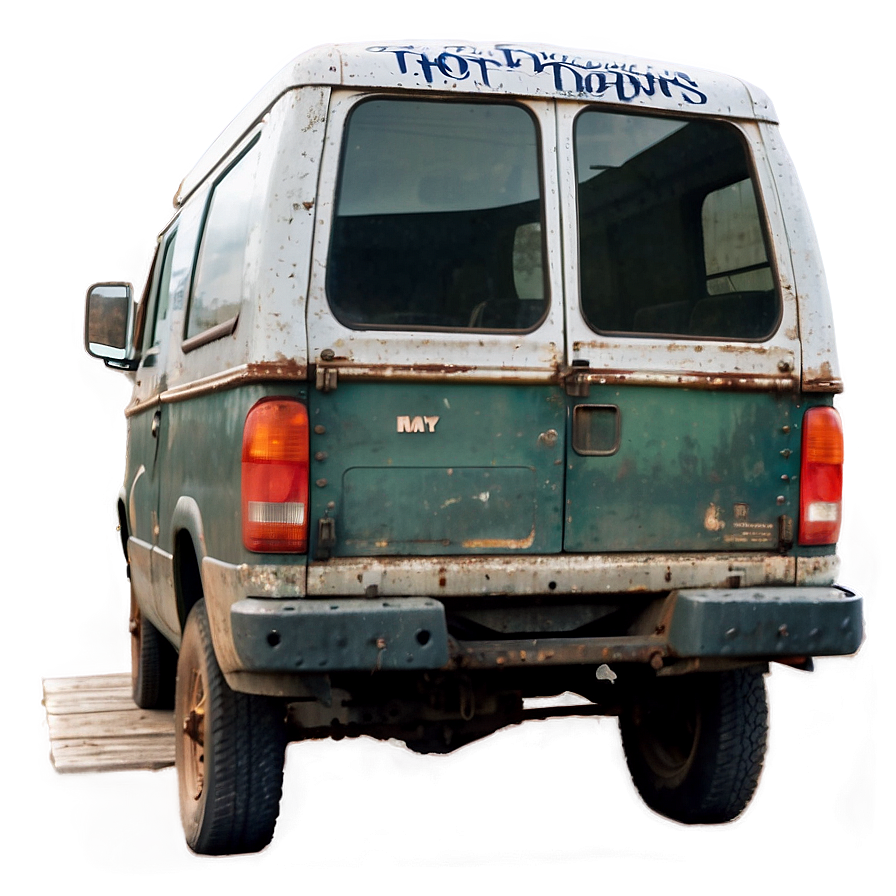 Rustic Mail Delivery Van Png Rrv40