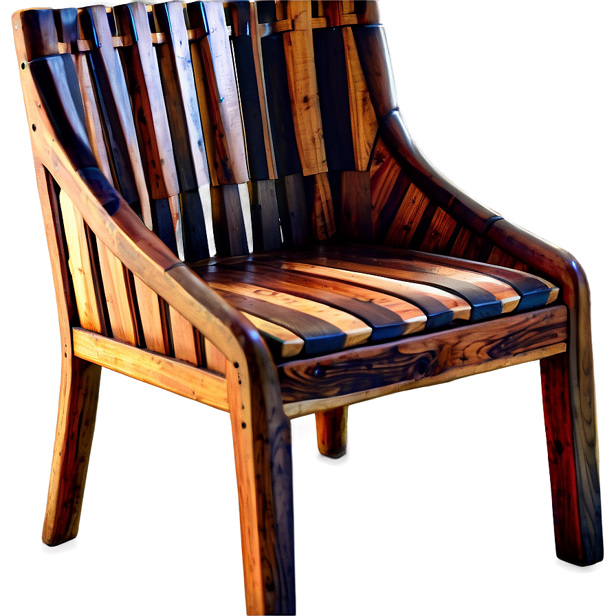 Rustic Modern Chair Png 06282024