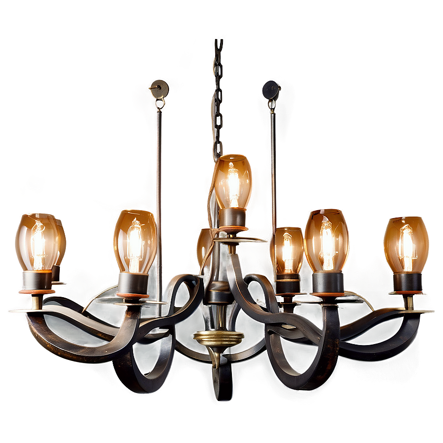 Rustic Modern Chandelier Png Fap33