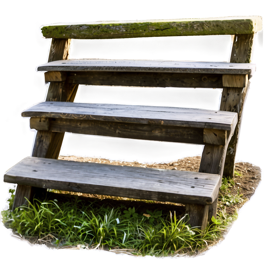 Rustic Outdoor Stairs Png 05242024