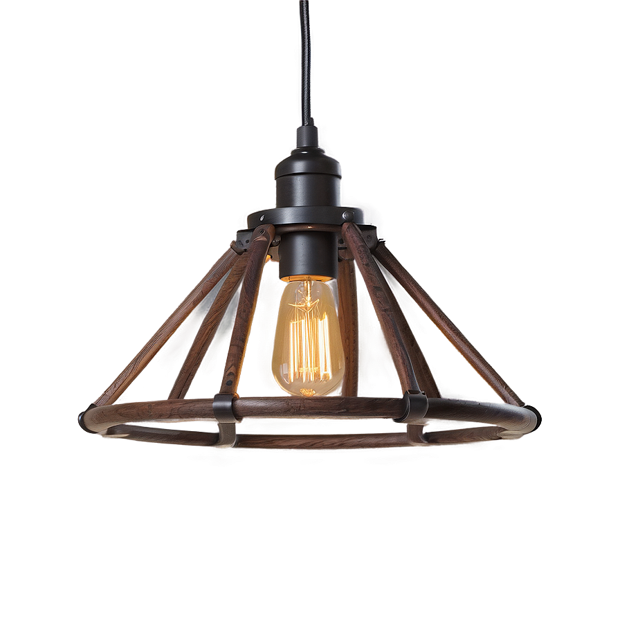 Rustic Pendant Light Png 06262024