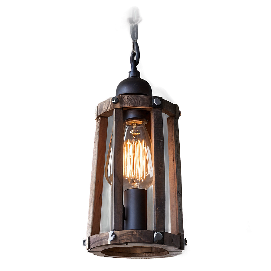 Rustic Pendant Light Png Qxb