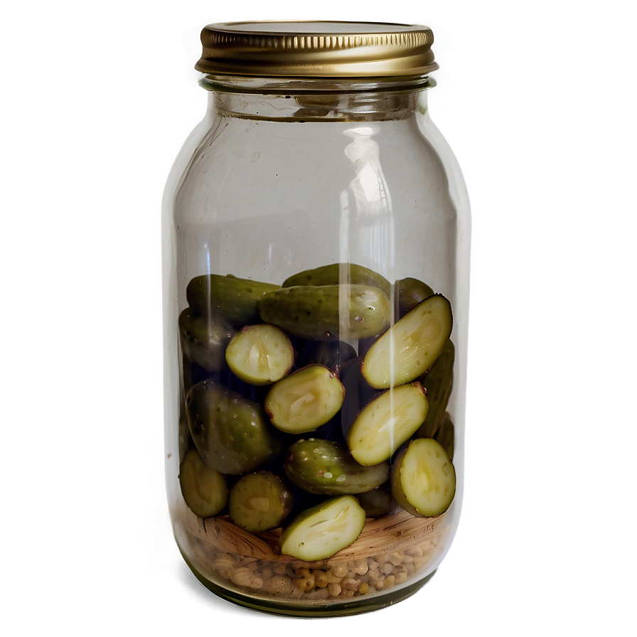 Rustic Pickle Jar Png Axl