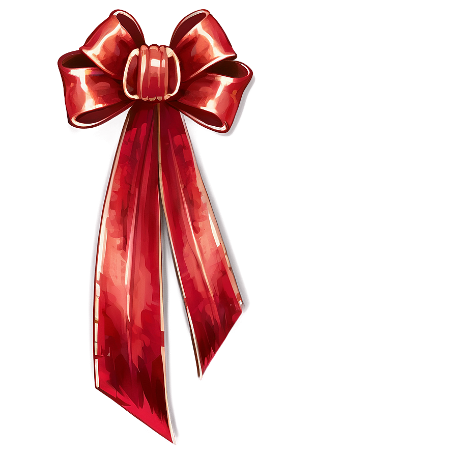 Rustic Red Bow Png Qmr