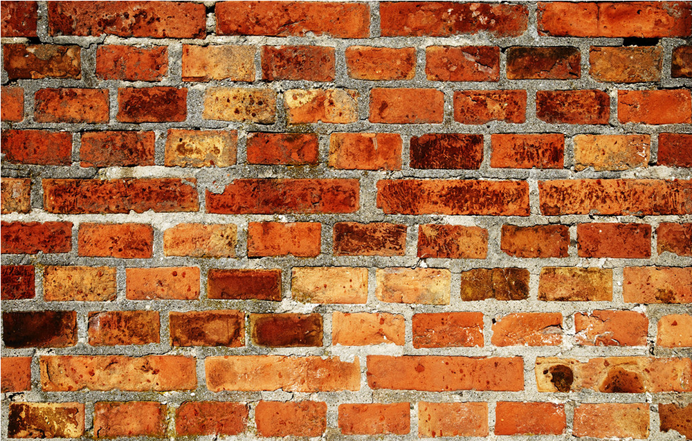 Rustic Red Brick Wall Texture