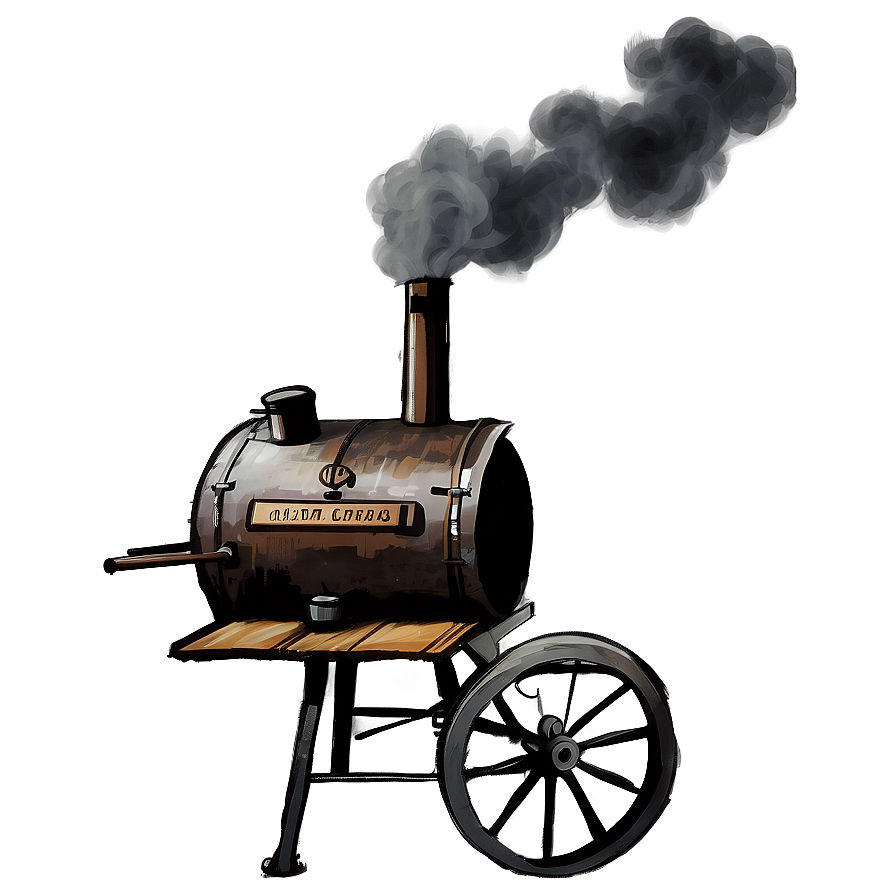 Rustic Smoker Png 06242024