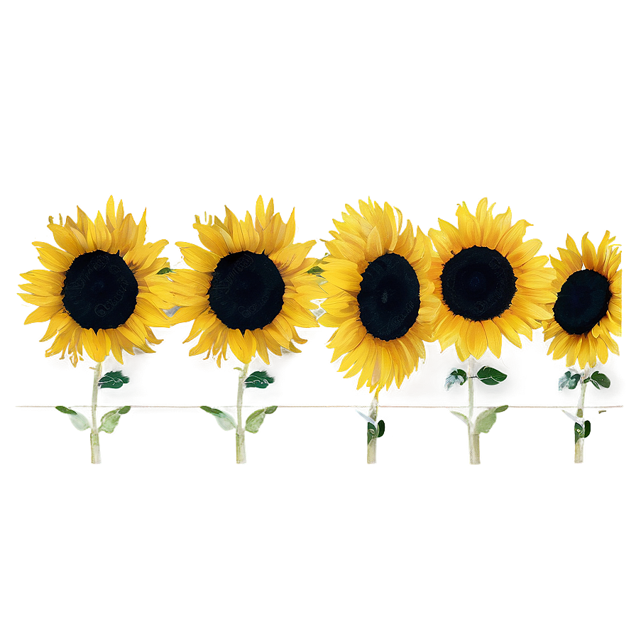 Rustic Sunflower Transparent Png Vvc72