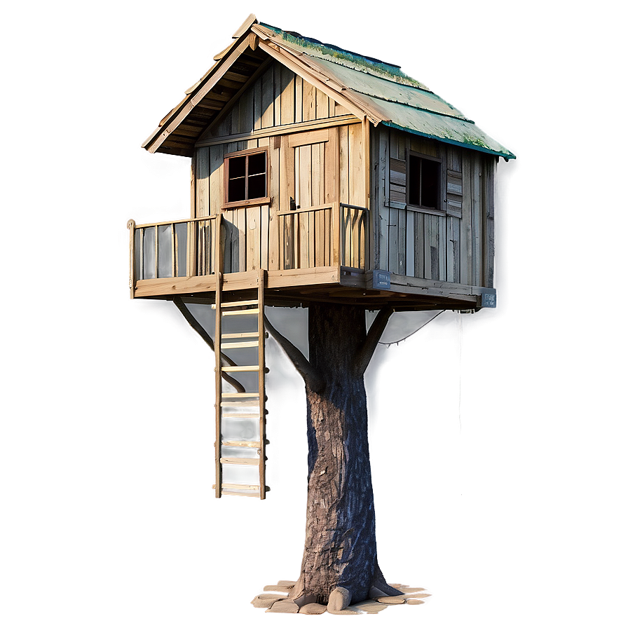 Rustic Tree House Png 22