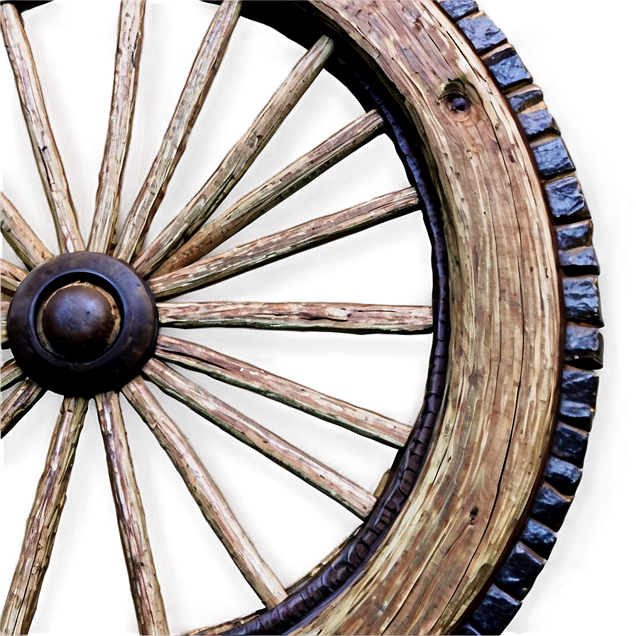 Rustic Wagon Wheel Png Vij