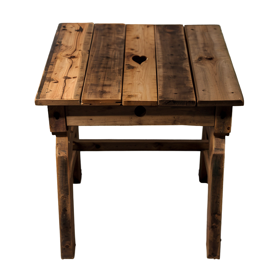 Rustic Wood Desk Png 97