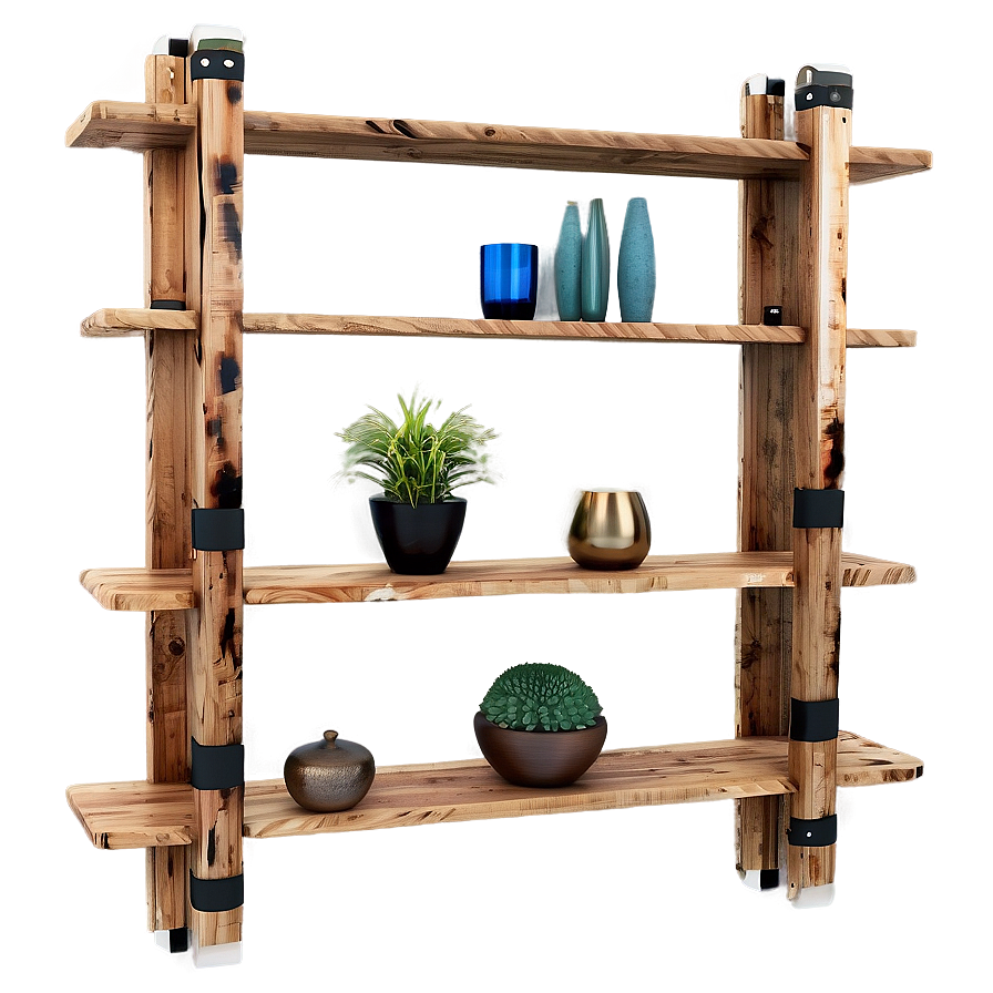 Rustic Wood Shelf Styles Png 88