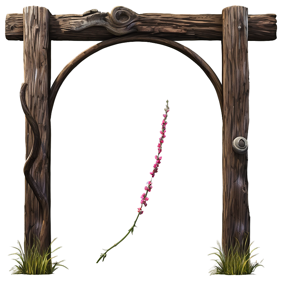 Rustic Wooden Arch Png 45