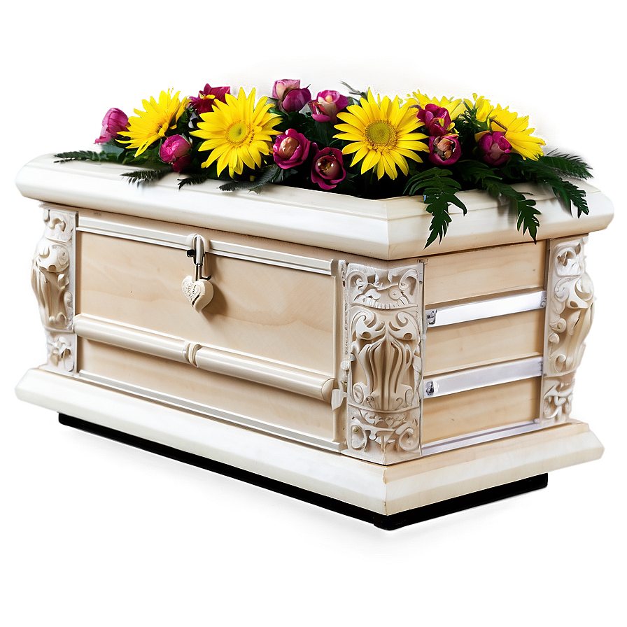 Rustic Wooden Coffin Png 59