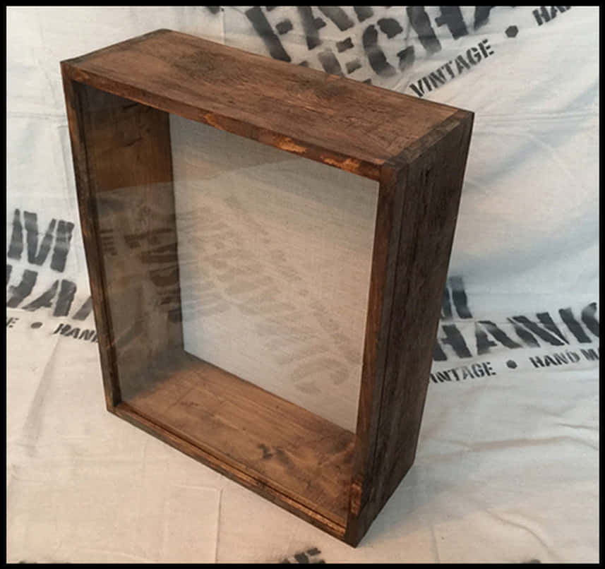 Rustic Wooden Shadow Box