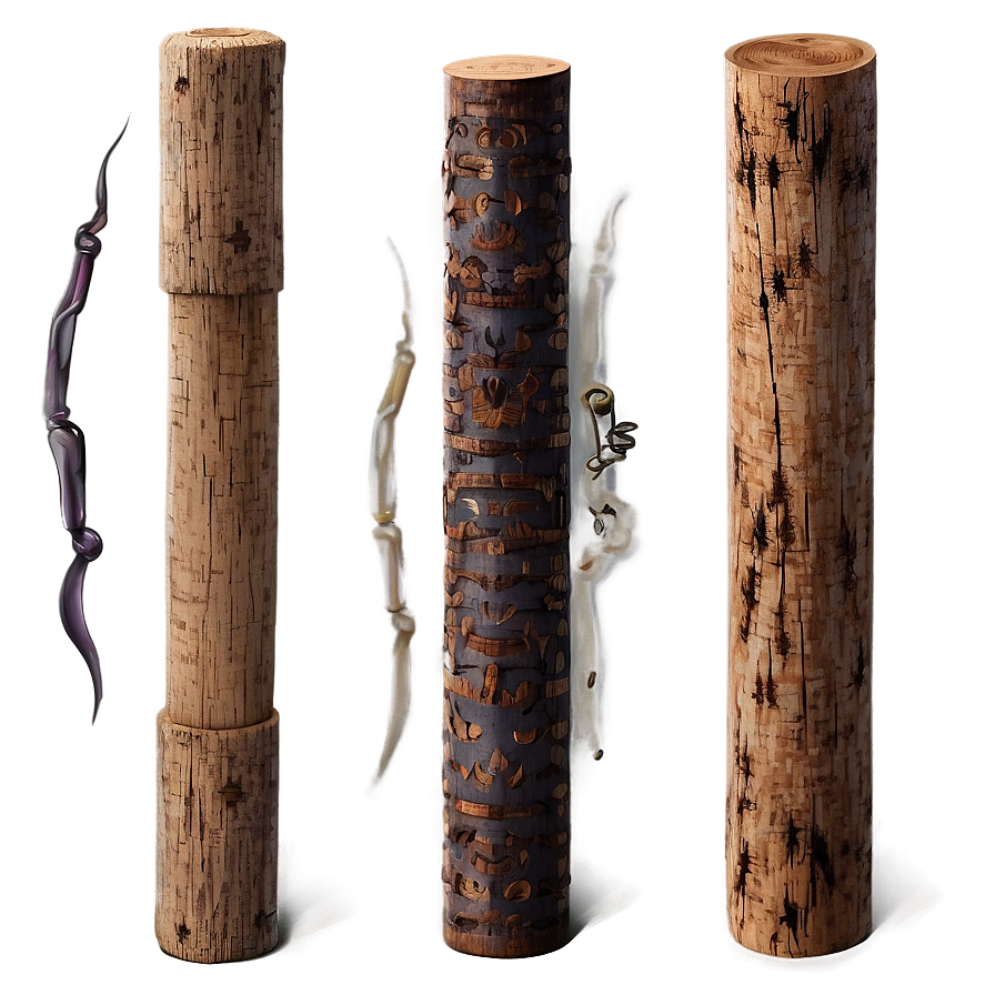 Rustic Wooden Stick Png 94