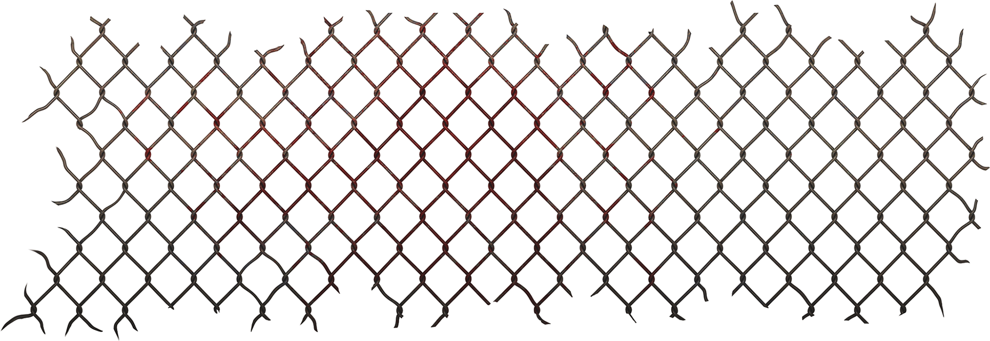 Rusty Chain Link Fence Texture