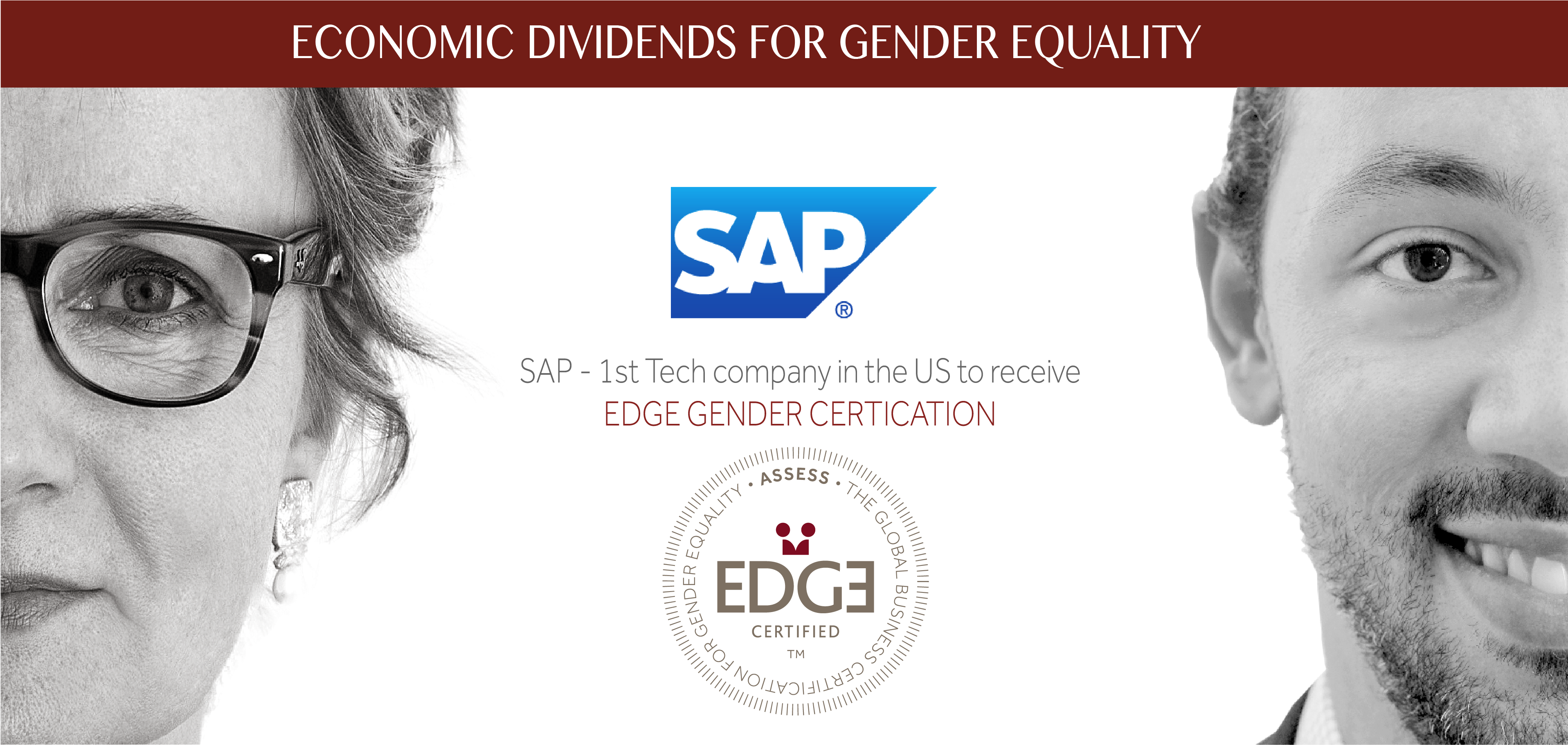 S A P E D G E Gender Equality Certification Banner