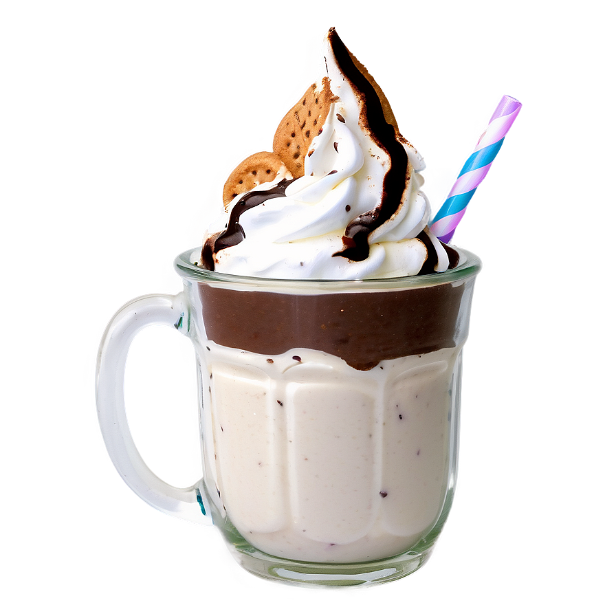 S'mores Milkshake Png Uix