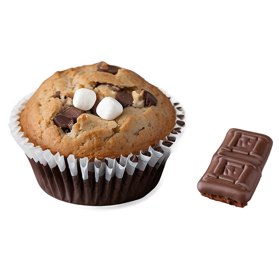 S'mores Muffin Png Ksw