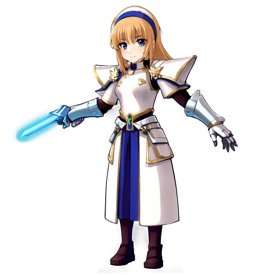 Saber Character Art Png Kee16