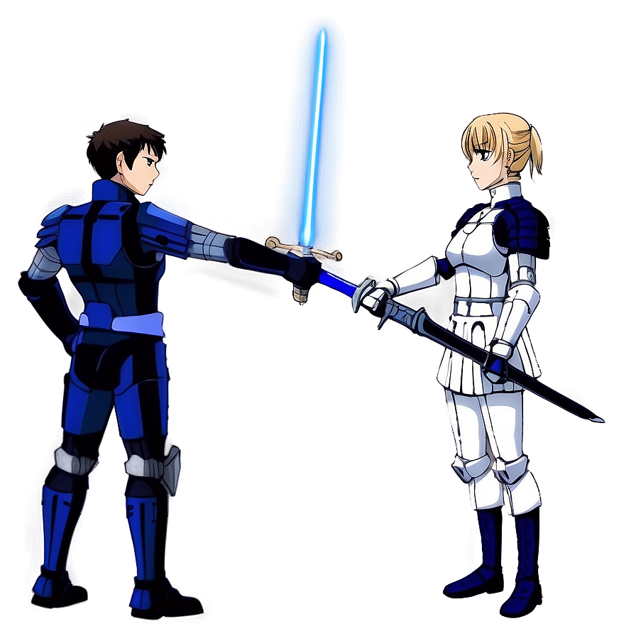 Saber Clash Scene Png Roa40