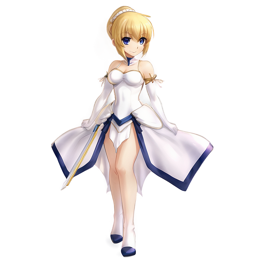 Saber Lily Graceful Png Omf