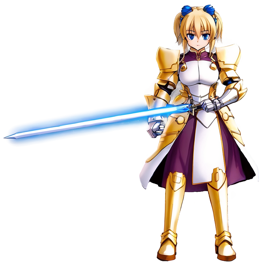 Saber's Determined Look Png Spd48