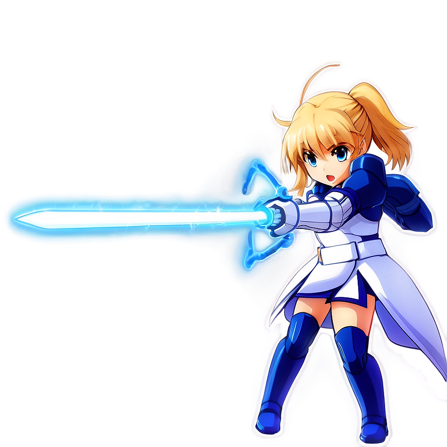 Saber's Magical Strike Png Wmb98