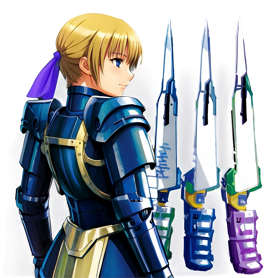 Saber's Quiet Reflection Png 77