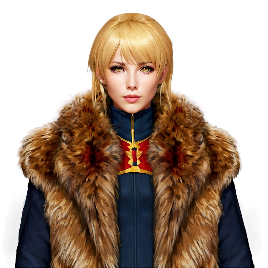 Saber's Winter Coat Png 06242024