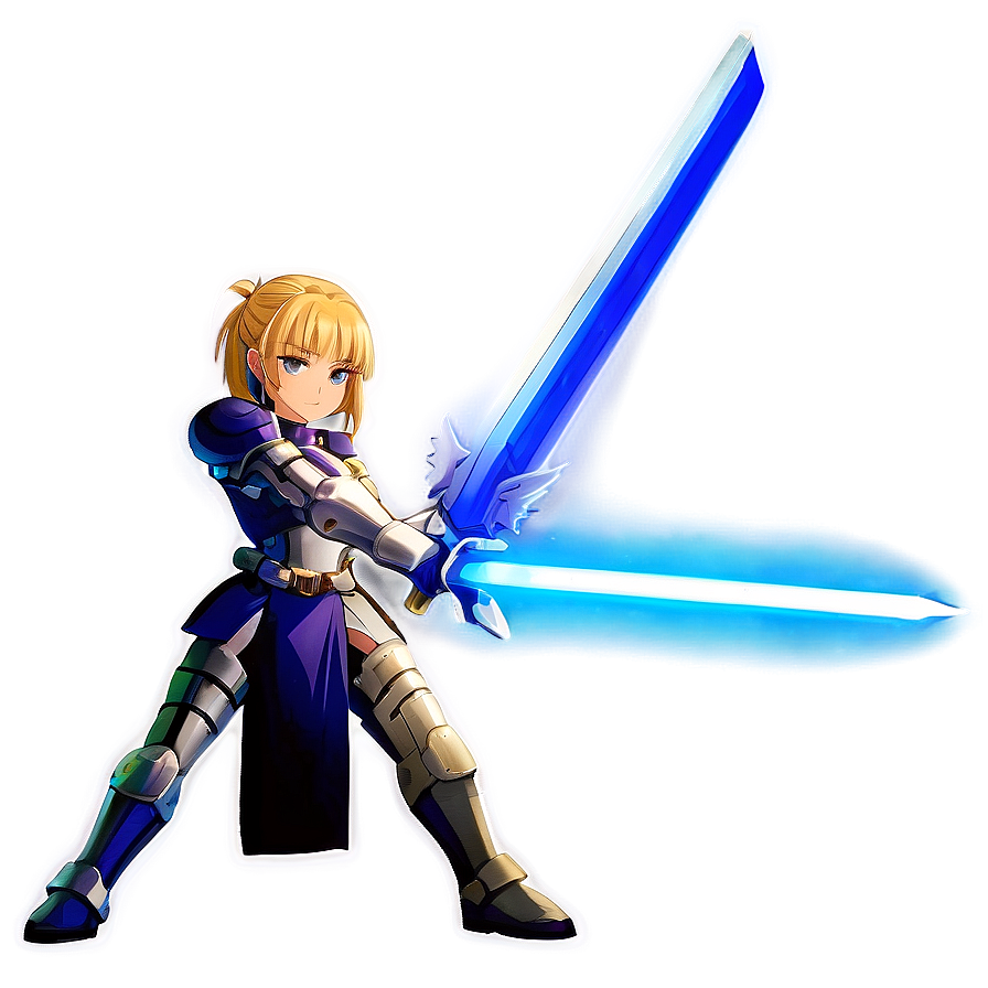 Saber Victory Stance Png Xdq