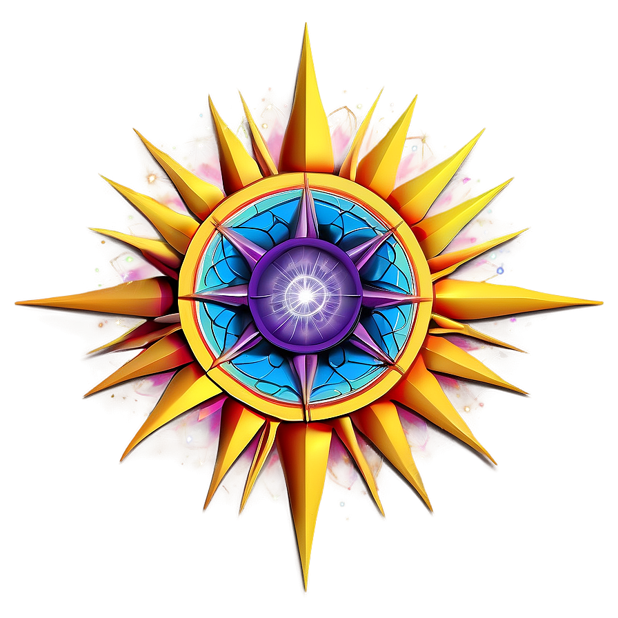 Sacred Geometry Sun Design Png Oos