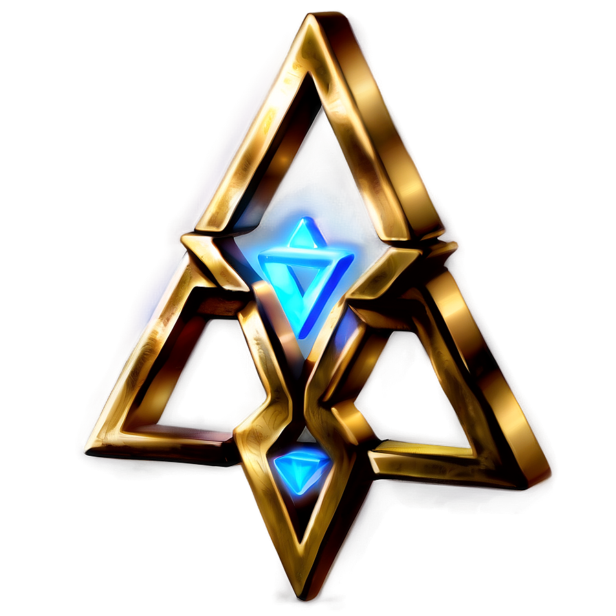 Sacred Triforce Illustration Png Pdy1