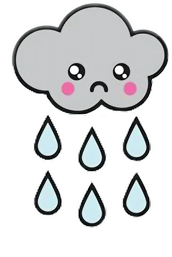 Sad_ Cartoon_ Cloud_ Raining_ Tears