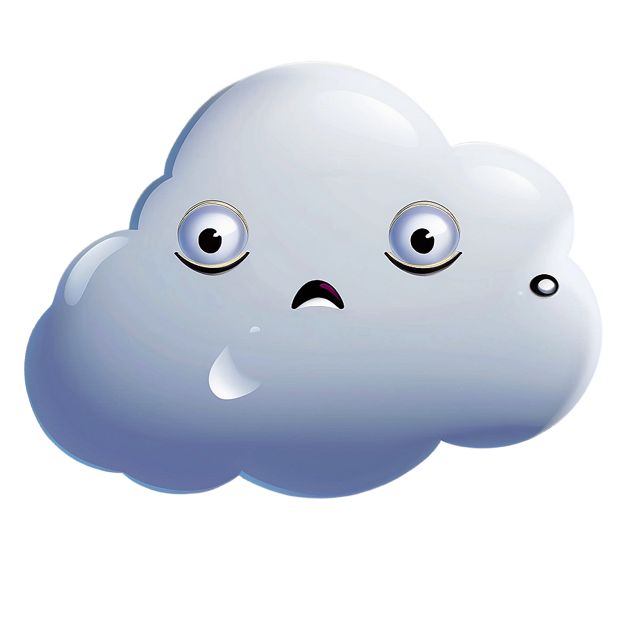 Sad Cloud Cartoon Png 06122024