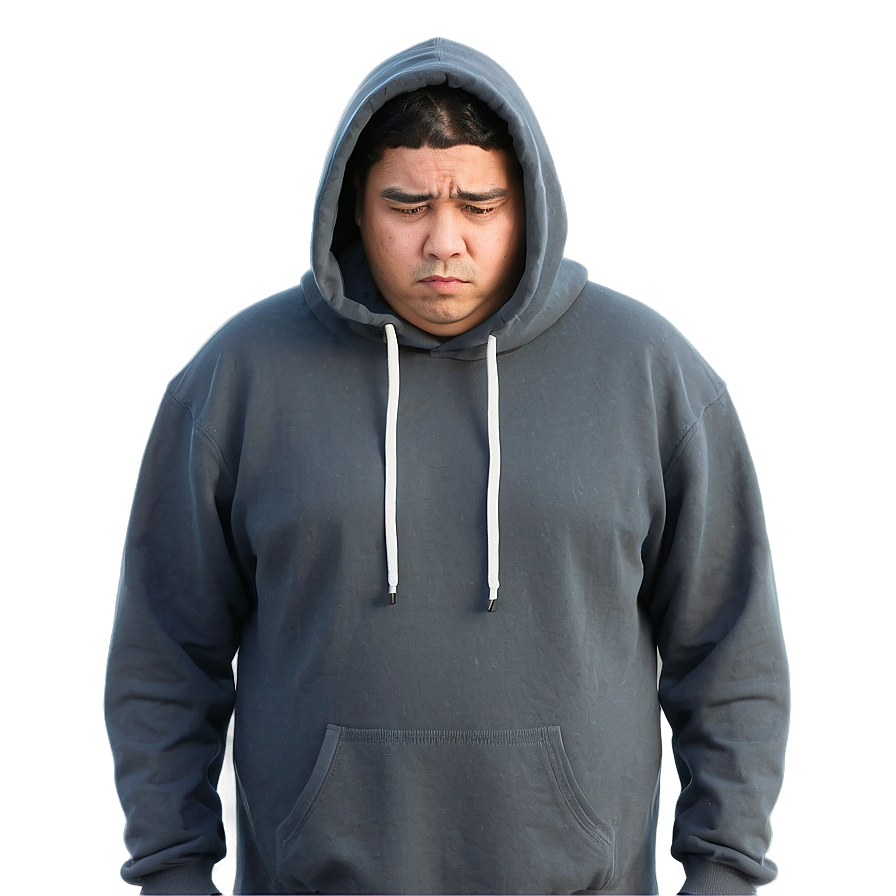 Sad Person In Hoodie Png 06122024